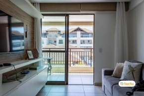Apartamento ENORME de 95 m2 com VISTA DA PISCINA no coração do Porto das Dunas por Tactu